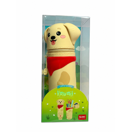 Trousse 2 en 1 en Silicone CHIEN KAWAII LEGAMI