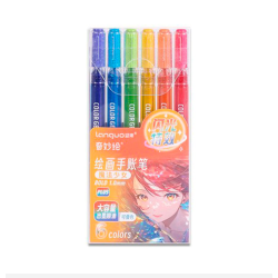 Pack de 6 stylos gel à...