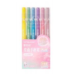 Pack de 6 stylos gel à...