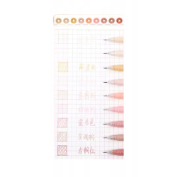 Stylos gel x 9 à pointe...