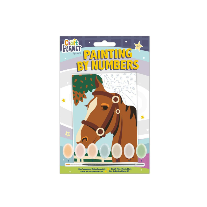 Kit de peinture au numéros Cheval