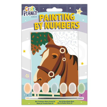 Kit de peinture au numéros Cheval