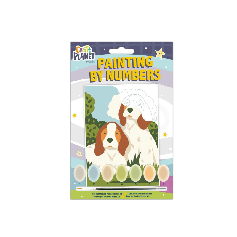 Kit de peinture aux numéros Chiens