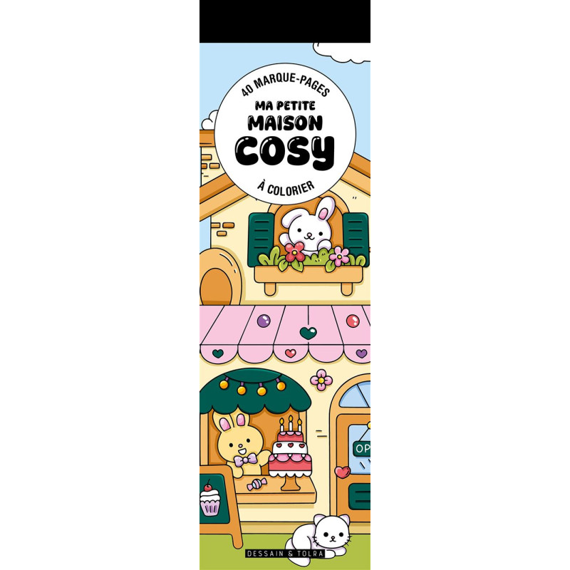 40 Marque-Pages Ma Petite Maison Cosy coloriage