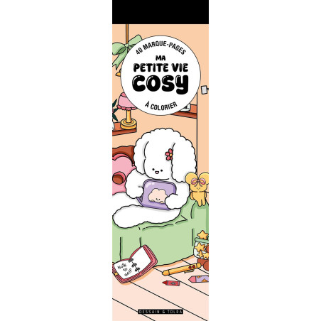 40 Marque-Pages Ma Petite Vie Cosy coloriage