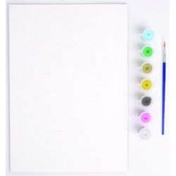 Peinture par numéros Dinosaure  Craft Planet