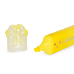 Surligneur MEOW Jaune Legami