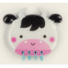 Carnet spirale A6 vache kawaii