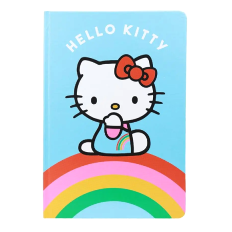 Carnet A5 Arc-en-ciel HELLO KITTY