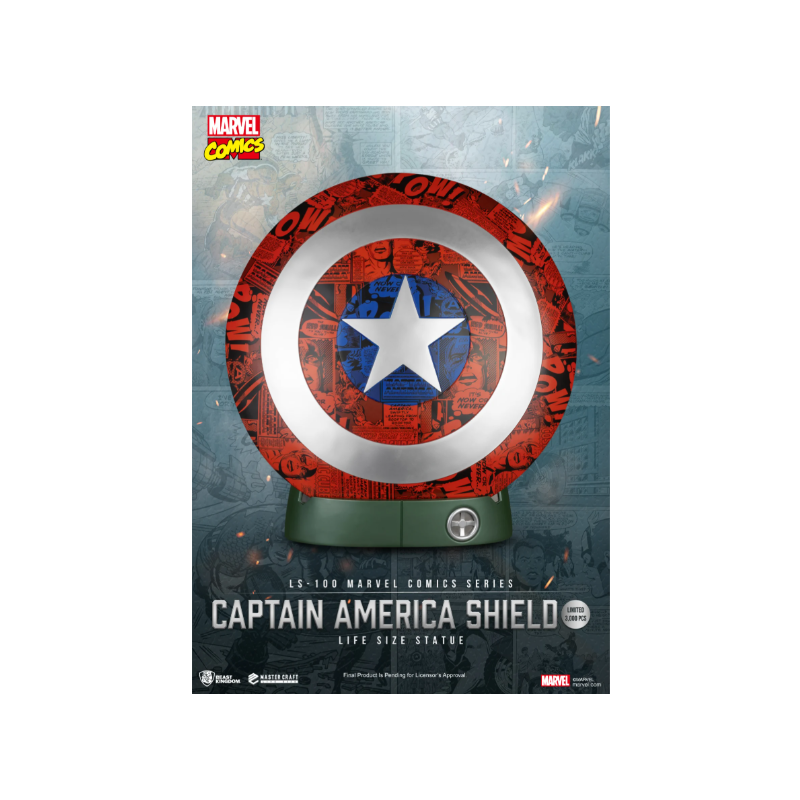 Bouclier de Captain America 64cm - Marvel