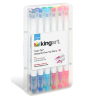 SET DE 12 Feutres à eau DOUBLE POINTES  Kingart