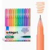 Stylo Gel 12 Pastel Couleurs Kingart