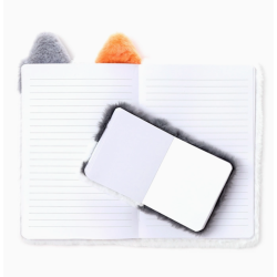 DOUBLE CARNET CHAT GRAND + MINI KAWAII