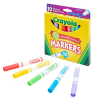 Feutres à pointe large Crayola Couleurs Vives