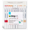 SET DE 80 Feutres Acryliques  Kingart