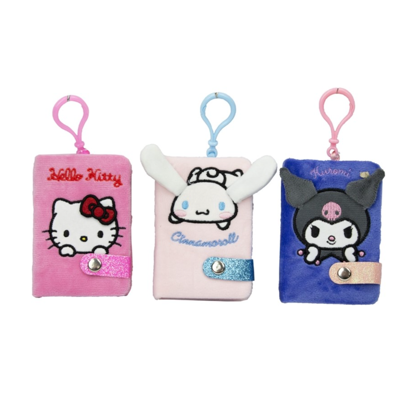 Blind Box Bag Clip Mini Carnet Peluche Hello Kitty & Friends