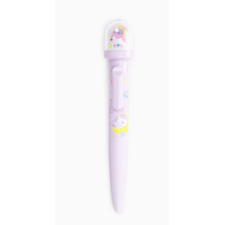 Stylo Magique Licorne Topper Boule A Neige
