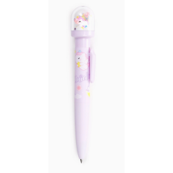 Stylo Magique Licorne Topper Boule A Neige