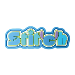 Aimant Doux au Toucher avec Logo Stitch Disney