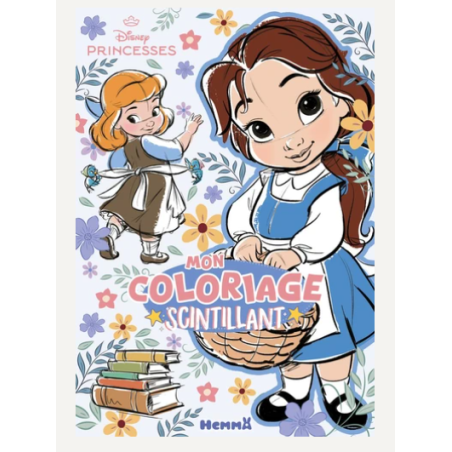 Mon coloriage scintillant Disney Princesses