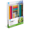 Kit de dessin et d'esquisse professionnel KINGART 25 pièces avec bloc à dessin