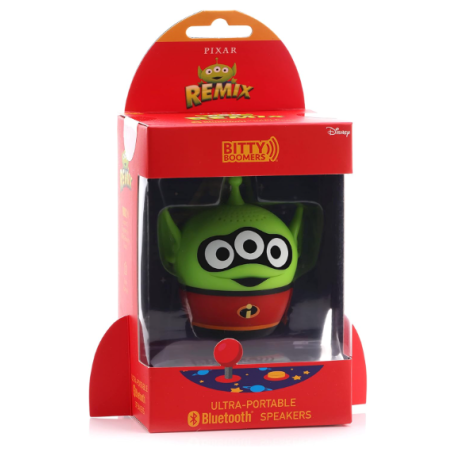 Mini Enceinte Bluetooth Alien Remix Les Indestructibles Disney Pixar