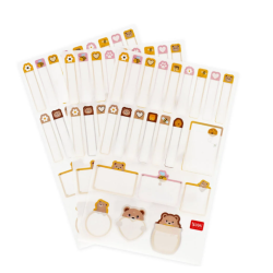 Étiquettes Adhésives avec Film Protecteur My Name Is... Teddy Bear LEGAMI