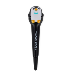 Stylo à Encre Gel Antistress PINGOUIN Squeezies LEGAMI