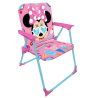 CHAISE PLIANTE EN MÉTAL DISNEY MINNIE MOUSE