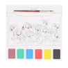 Livre de coloriage aquarelle Pat Patrouille 20x20cm