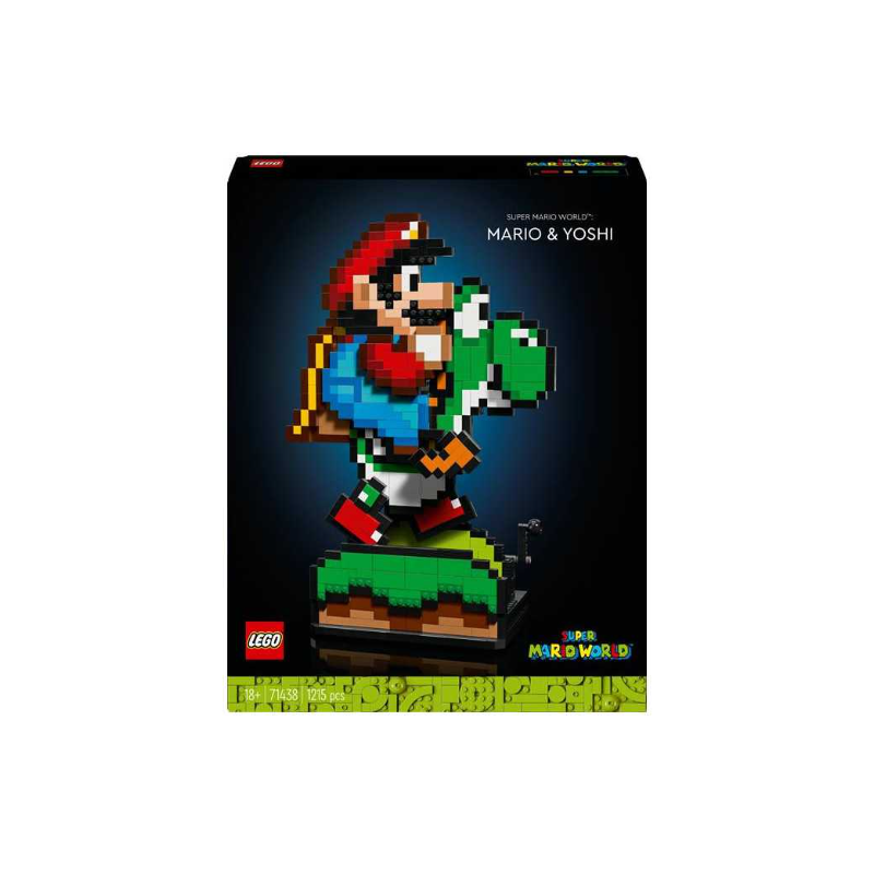 LEGO Super Mario Super Mario World™ Mario et Yoshi N°71438