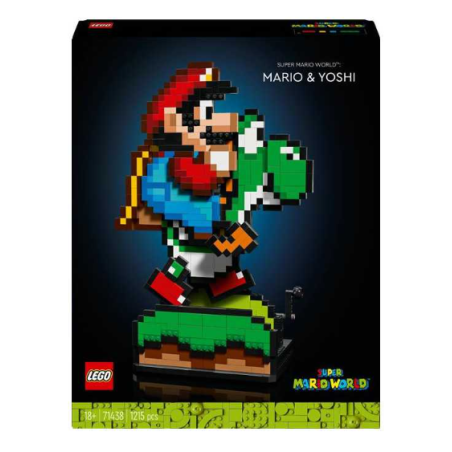 LEGO Super Mario Super Mario World™ Mario et Yoshi N°71438