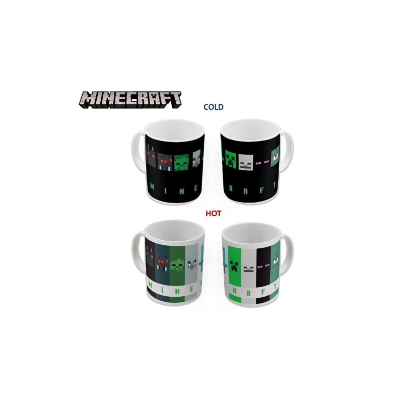 Mug Thermoréactif  325ml MINECRAFT