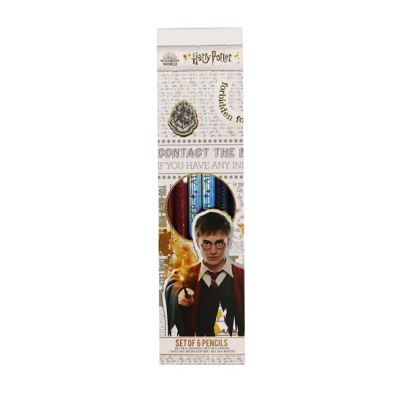 Set de 6 crayons HARRY POTTER