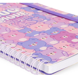 Cahier Ligné A5 à Couverture Rigide Illustrée  Teddy Bear Avec Spirale LEGAMI