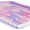 Cahier Ligné A5 à Couverture Rigide Illustrée  Teddy Bear Avec Spirale LEGAMI