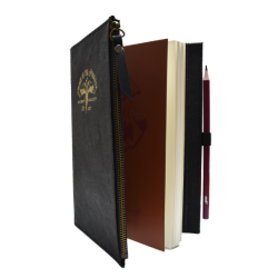 Carnet A5 Premium avec Poche Zippée Harry Potter