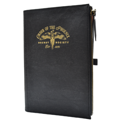 Carnet A5 Premium avec Poche Zippée Harry Potter