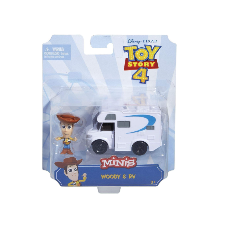 Mini-figurine Woody avec véhicule Disney Pixar Toy Story 4