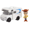 Mini-figurine Woody avec véhicule Disney Pixar Toy Story 4