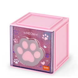 Boîte Empilable de Bureau Cutie Cube kitty legami