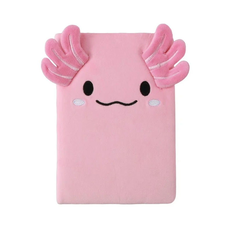 Carnet A5 Fluffy Axolotl Kawaii