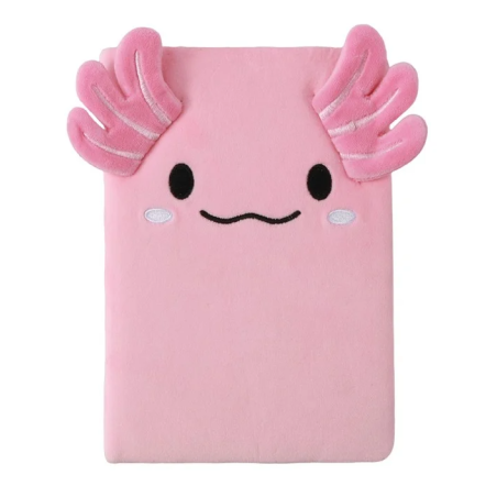 Carnet A5 Fluffy Axolotl Kawaii