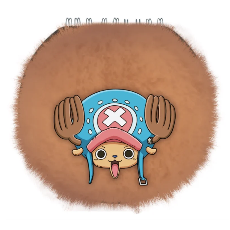 Carnet Fuzzy Rond Spirale Chopper One Piece