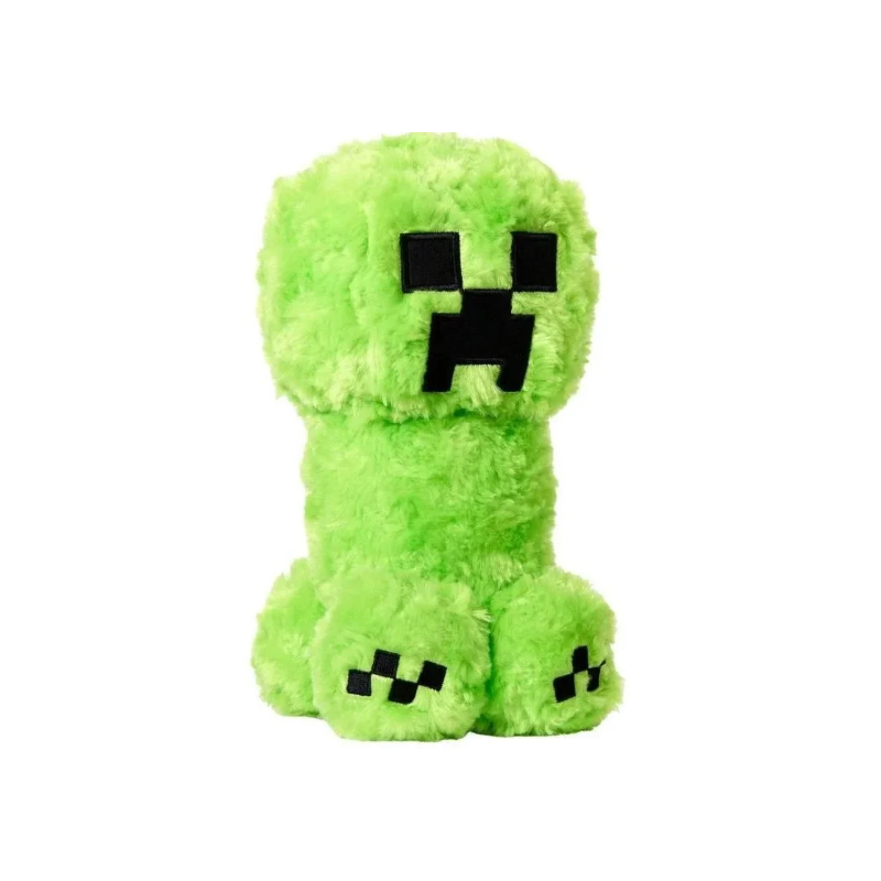 Peluche Creeper Touffu Minecraft  26 cm