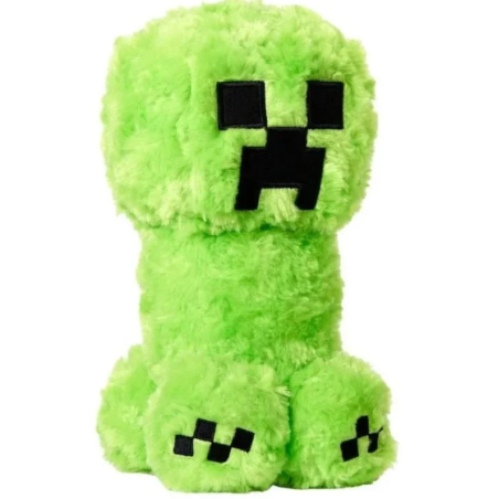 Peluche Creeper Touffu Minecraft  26 cm