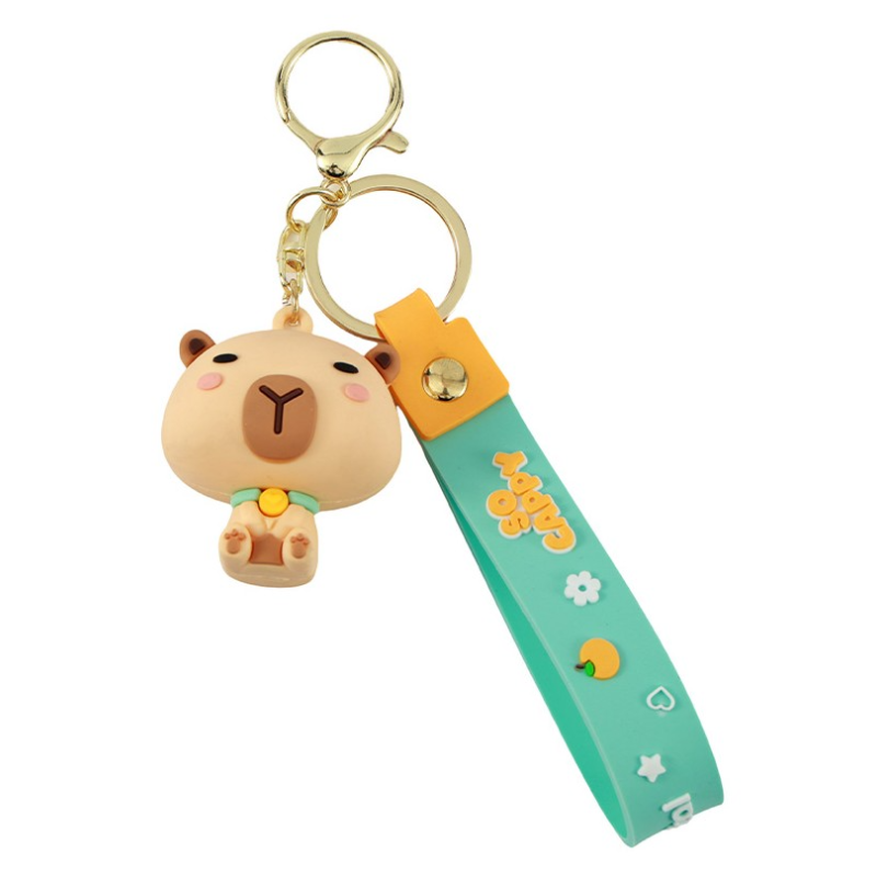 Porte Clés Capybara Kawaii