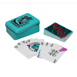 Jeu De Cartes Llama Here Fortnite Boîte Métal