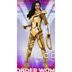 FIGURINE DC WONDER WOMAN 1984 ARMURE DORÉE