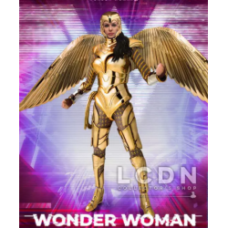 FIGURINE DC WONDER WOMAN 1984 ARMURE DORÉE